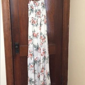 Long floral dress